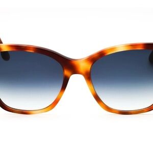 Victoria Beckham Amber and Blue Sunglasses